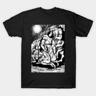 Werwolf vs. Ghoul T-Shirt